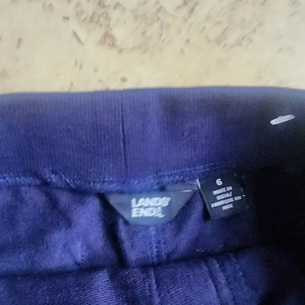 Lands' End Navy and White Striped Boys Set - Picture 3 of 5